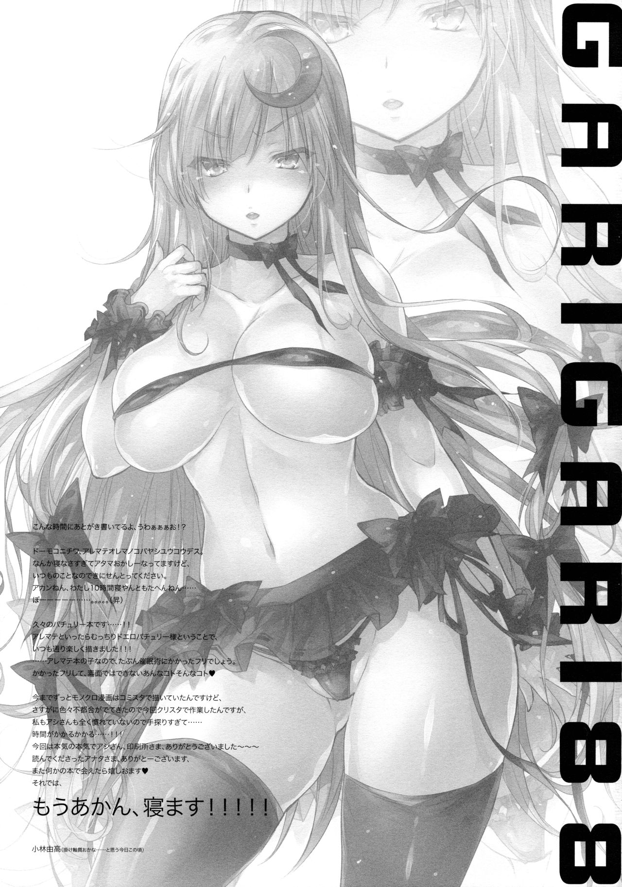 (秋季例大祭4) [アレマテオレマ (小林由高)] GARIGARI88 (東方Project)