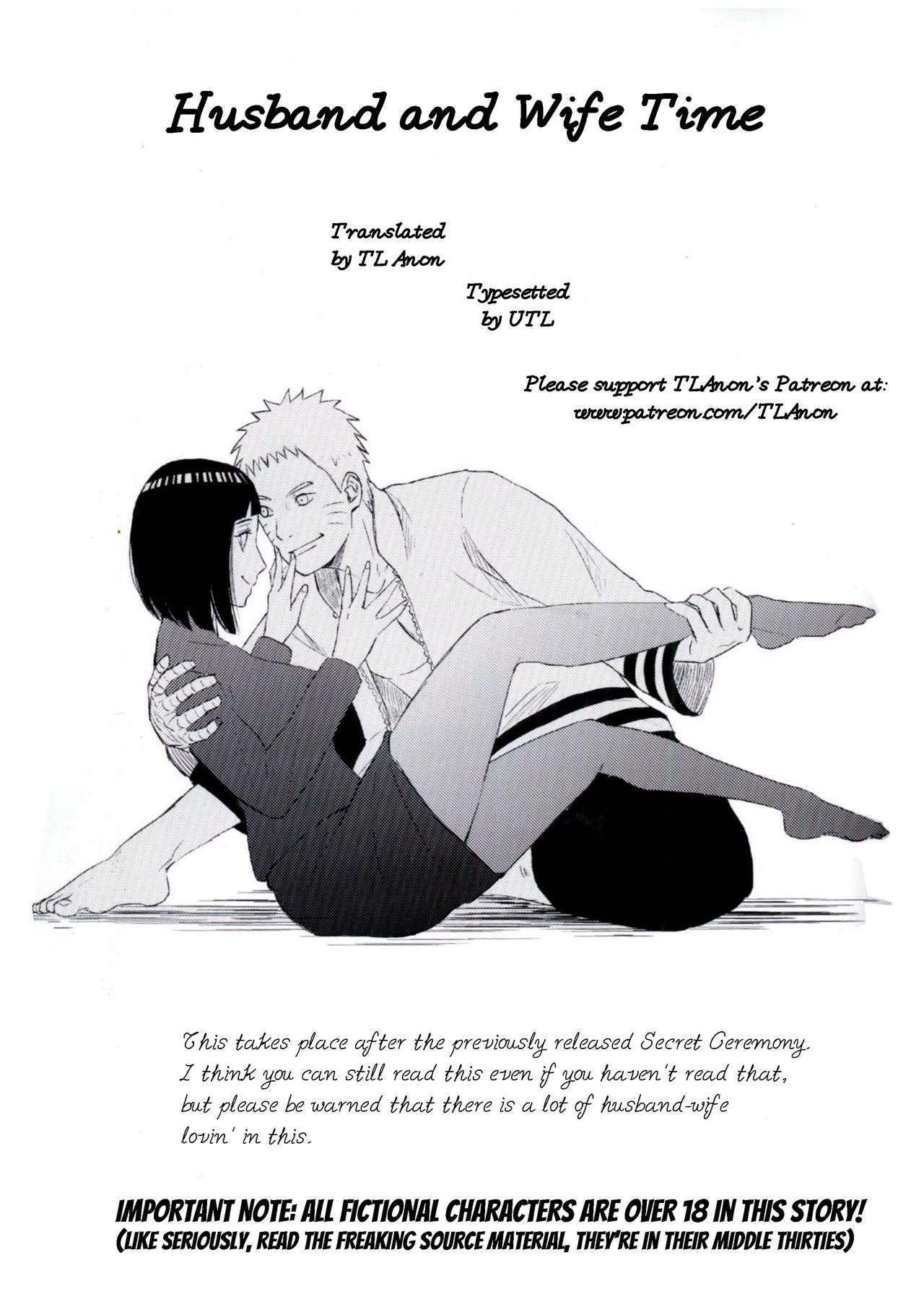 (SUPER26) [ふぇすてぃばる! (ふぇす)] 夫婦の時間 (NARUTO -ナルト-) [英訳]