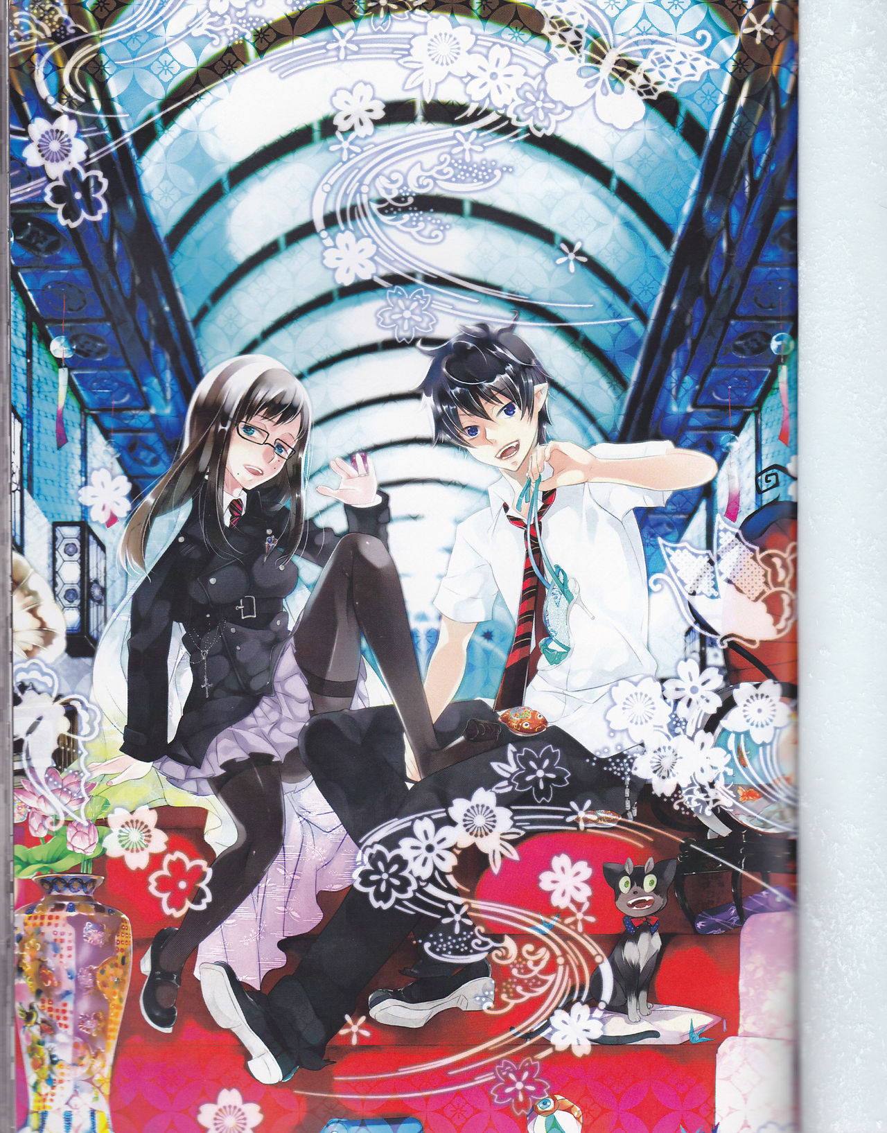【げんしょくはこにわ（しずよし、金時、なゆた大地）】峠光の祓魔堂（青の祓魔師）