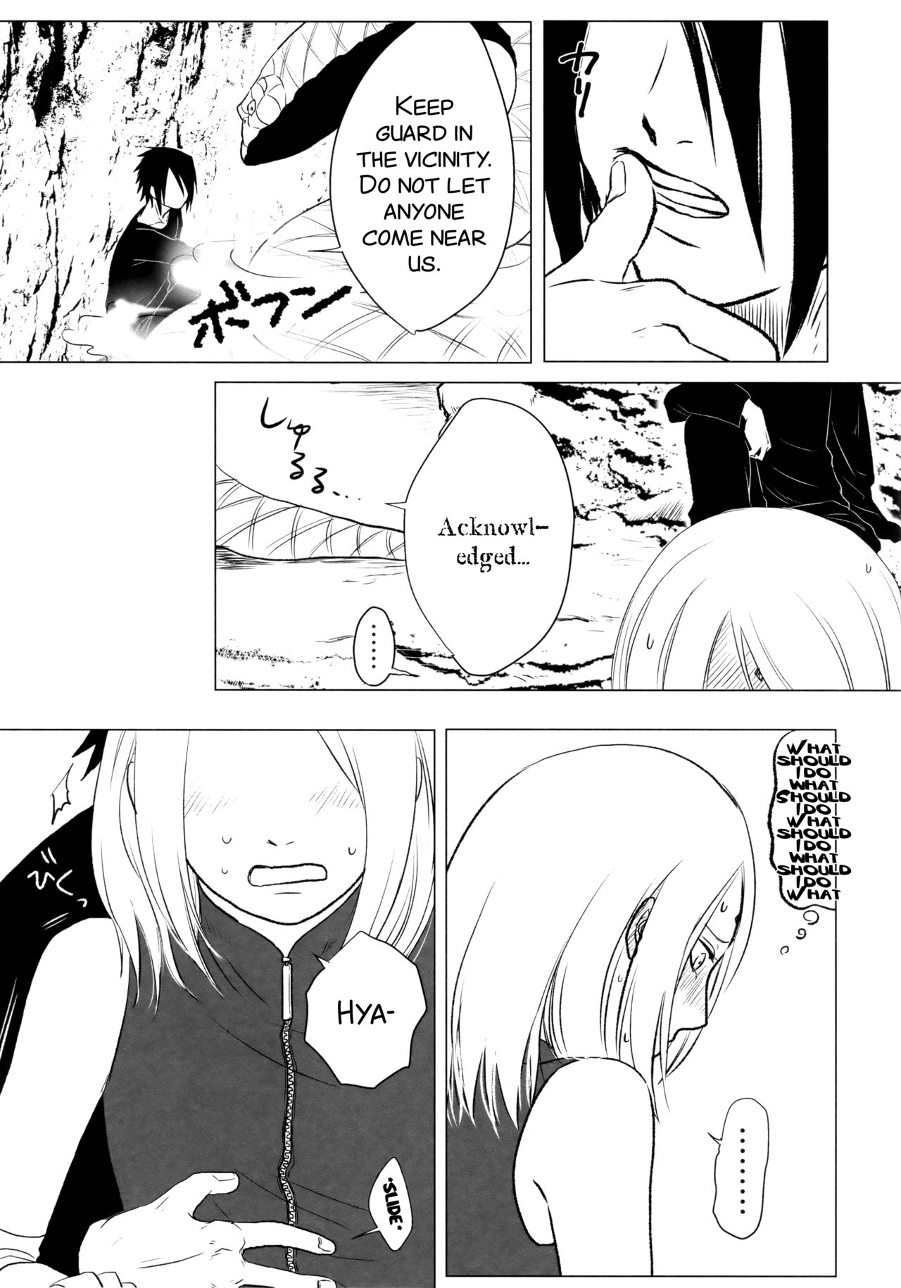 (全忍集結4) [藤井屋の鮭弁 (さけとば)] 落花流水 (NARUTO -ナルト-) [英訳]