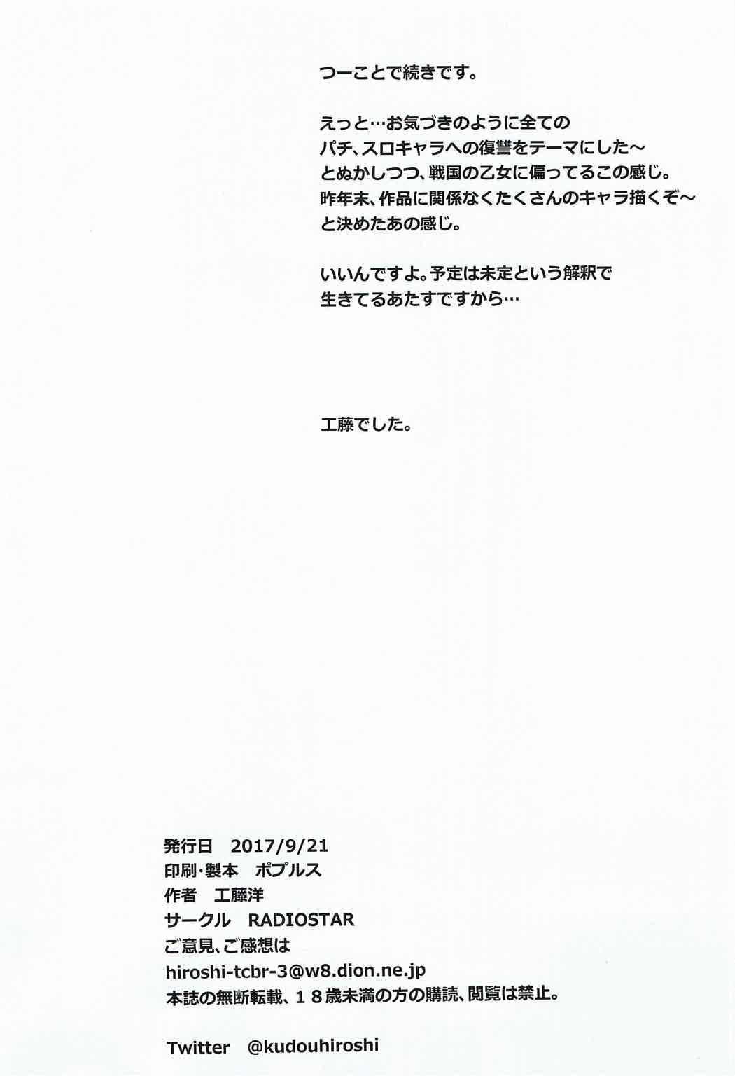 [RADIOSTAR (工藤洋)] 被害者魂vol2 (戦国乙女)