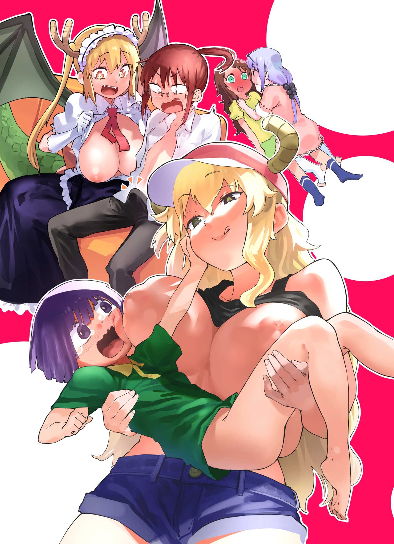 (C92) [カムリズム (鬼頭サケル)] イシュ姦発情痴女ゴンず (小林さんちのメイドラゴン) [英訳]
