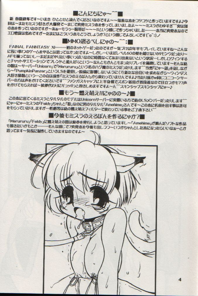 (サンクリ23) [サークルENERGY (新春夏秋冬)] ミスラのえろぽん 2 (ファイナルファンタジーXI)