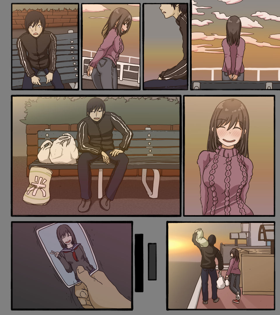 [Iris art] ディスクの中の君の顔