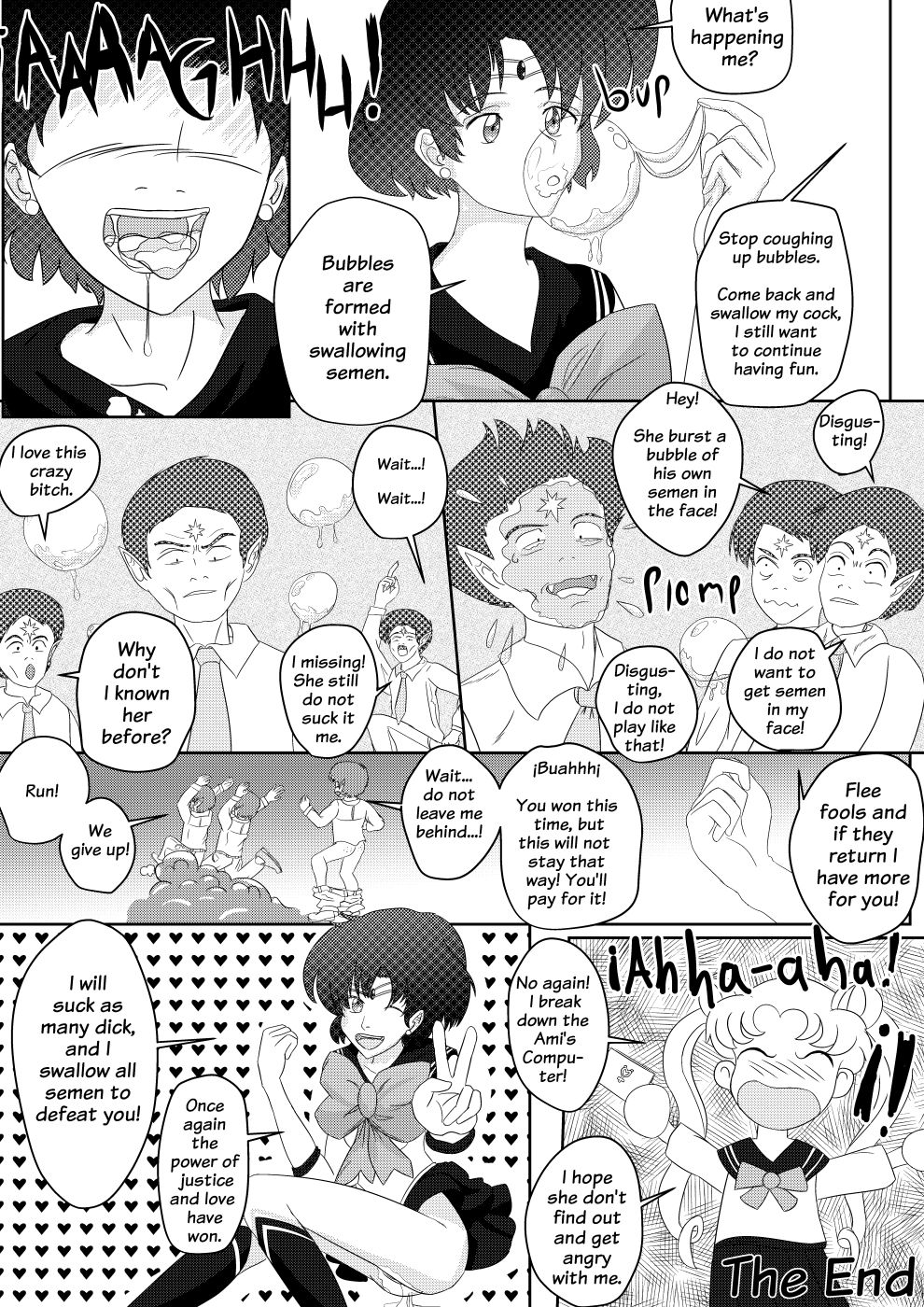 【いさきし】セーラーマーキュリー02（美少女戦士セーラームーン）の必殺技【英語】