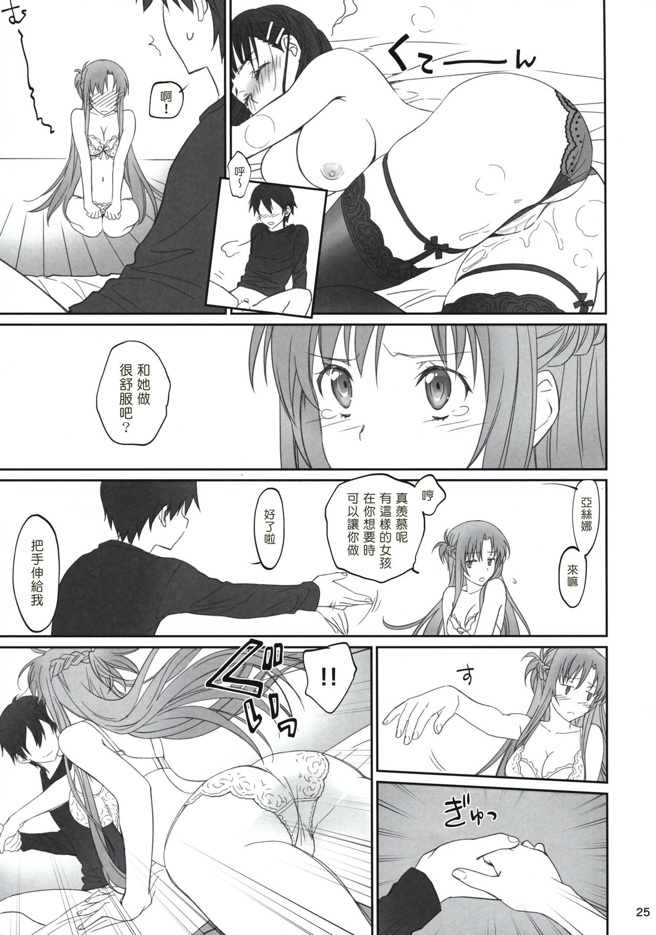 (C92) [Bloody Okojo (きゃびあ、モジャコ)] Voyeuristic Disorder (ソードアート・オンライン) [中国翻訳]