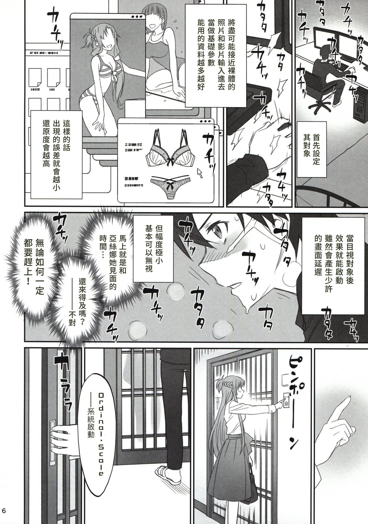(C92) [Bloody Okojo (きゃびあ、モジャコ)] Voyeuristic Disorder (ソードアート・オンライン) [中国翻訳]