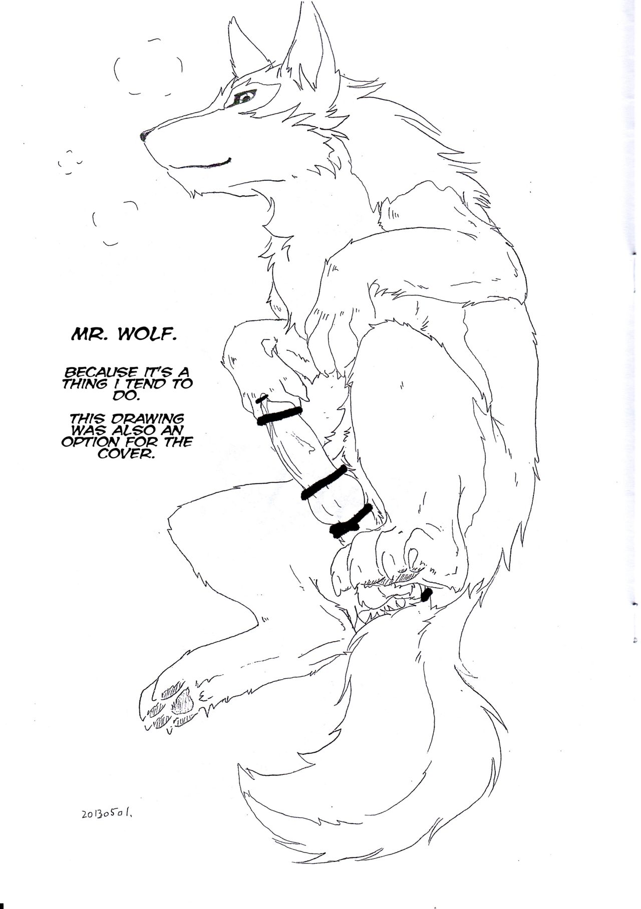 (けもケット2) [KTQ48 (B-curd)] おりおおかみおじさんと雨の恋 (おおかみこどもの雨と雪) [英訳]