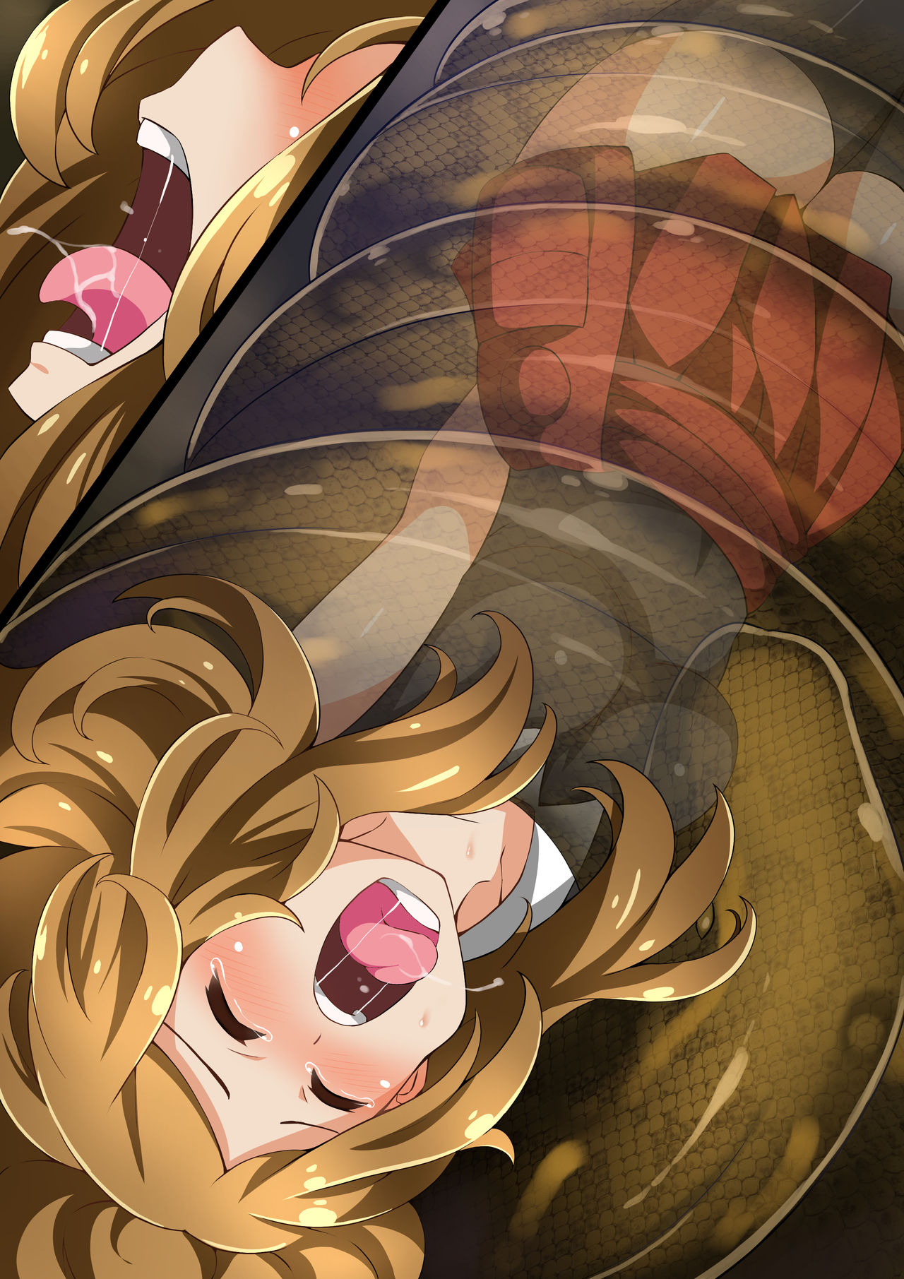 [Mist Night (Arniro)] Hell Of Swallowed Serena VS Anaconda (ポケットモンスター)