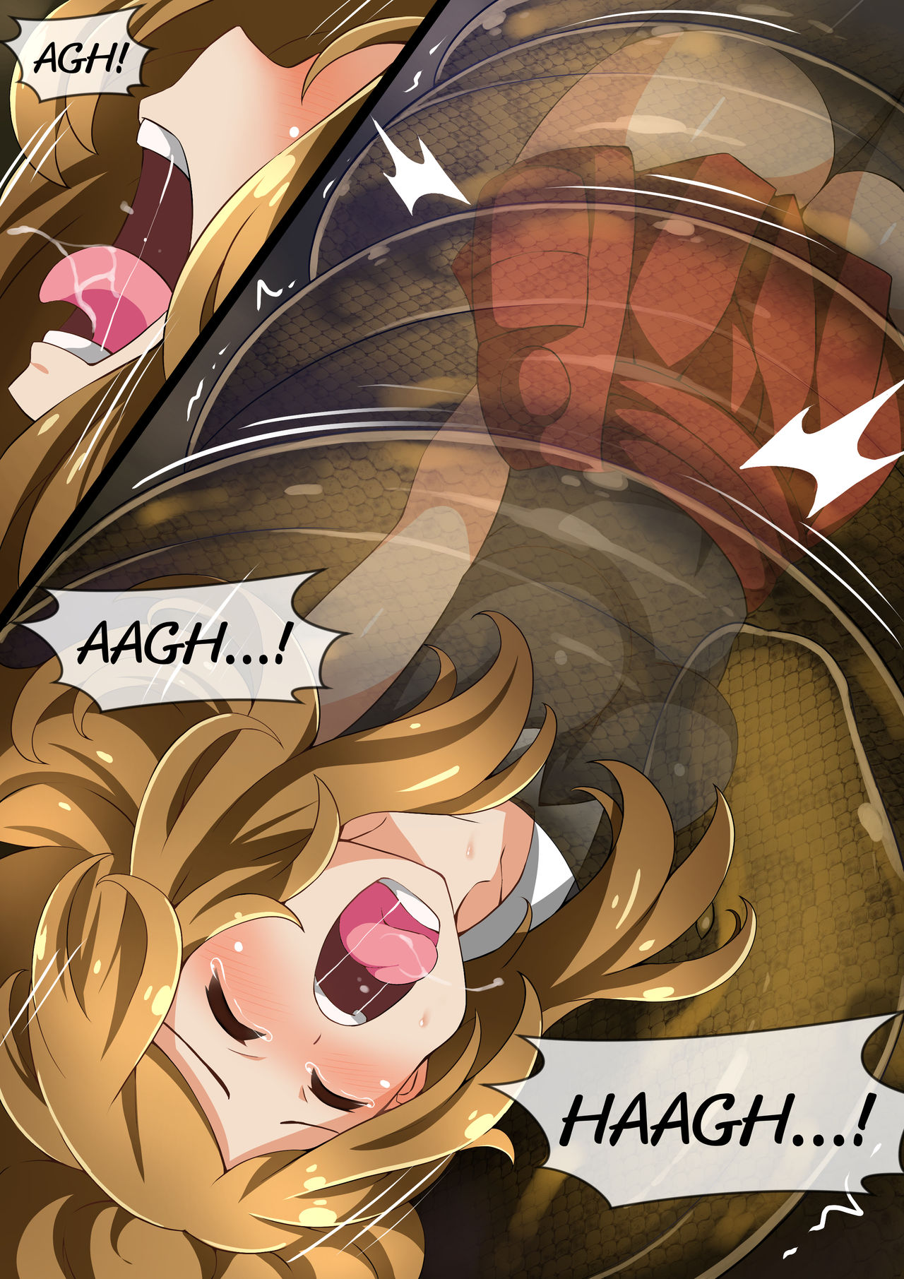 [Mist Night (Arniro)] Hell Of Swallowed Serena VS Anaconda (ポケットモンスター)