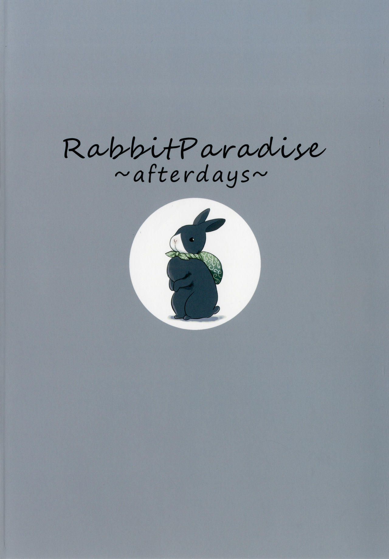 (C92) [でぃえすおー (ももこ)] RabbitParadise～afterdays～