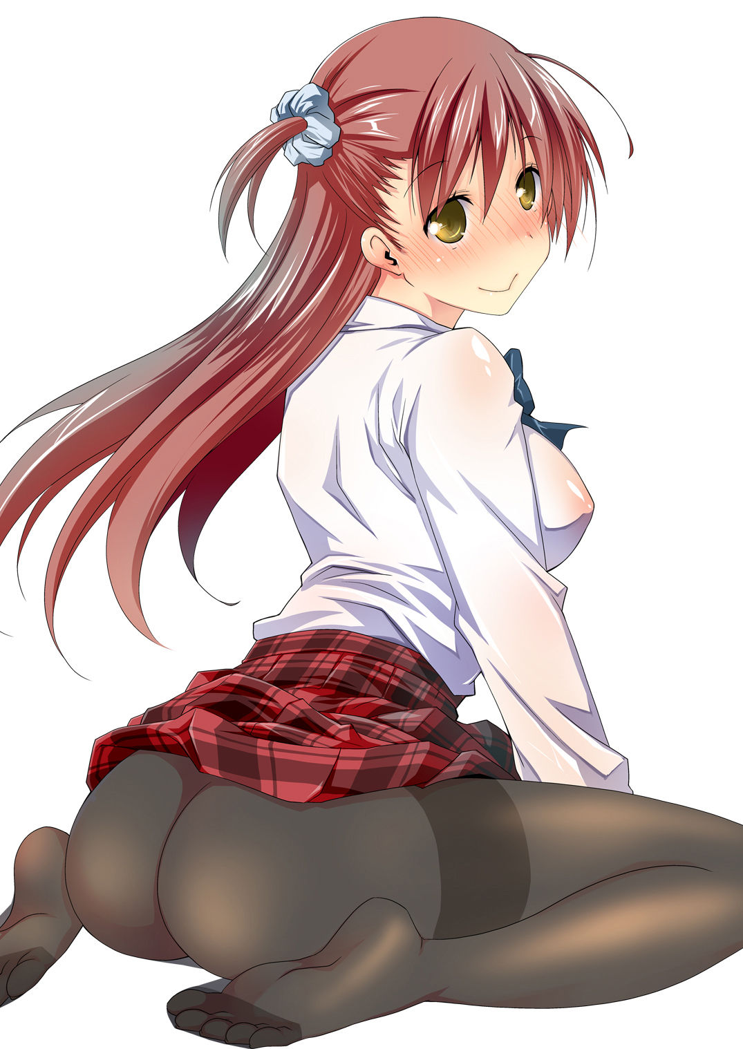 [ぽんこつわーくす] 黒ストちゃんとらぶらぶせっくす [中国翻訳] [DL版]