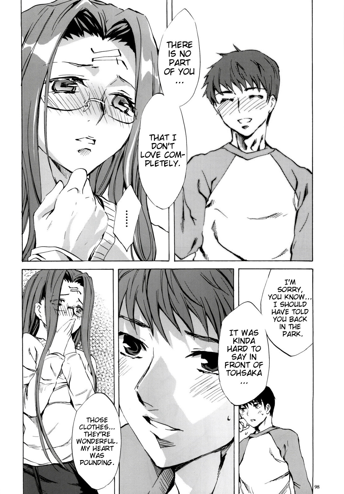 (C76) [くろーヴァー会 (えむあ)] Face es-all divide (Fate/stay night) [英訳]