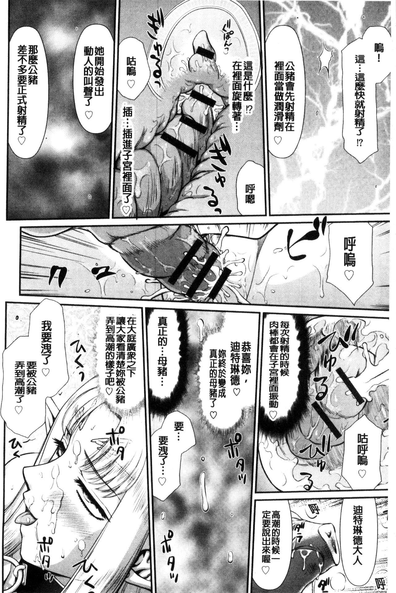 [たいらはじめ] 淫獄の皇姫ディートリンデ [中国翻訳]