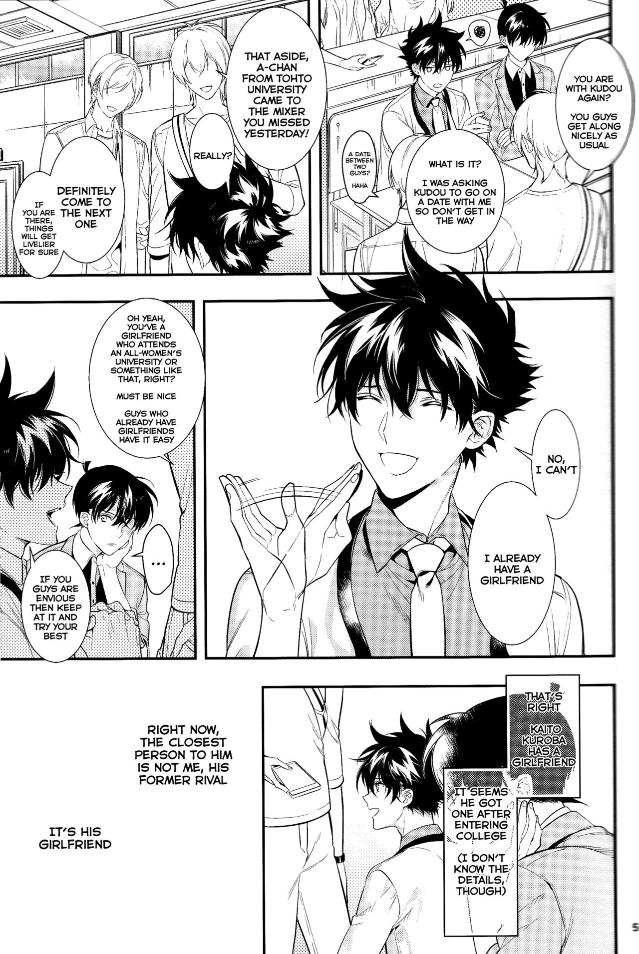 (恋は難解×心理戦!) [鉄錆 (ろあ)] 嘘は恋のはじまり (名探偵コナン) [英訳]