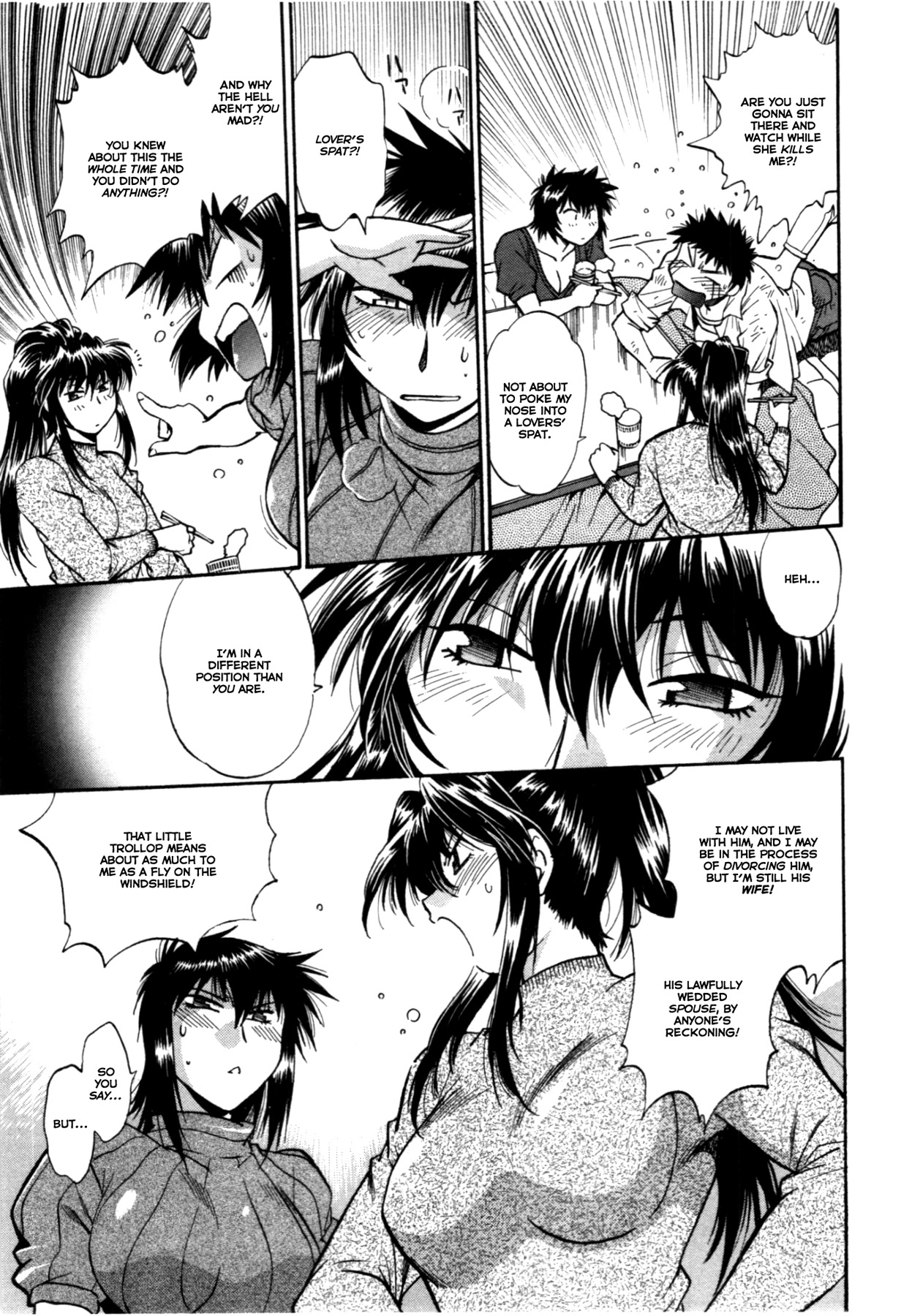 [真鍋譲治] 彼女で満室 3 [英訳]