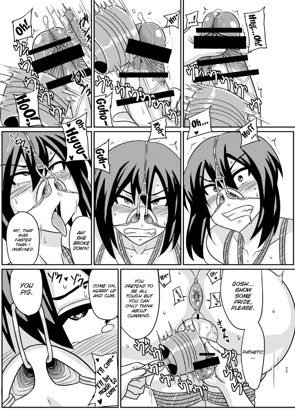 (ふたけっと11.5) [ろっくすてでぃ (スズラメ)] ふたぶた [英訳]