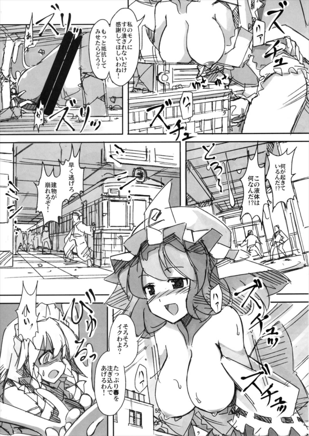 (例大祭14) [TEDDY-PLAZA (瀬尾辰也)] 射命丸教授の比率的愛情 (東方Project)