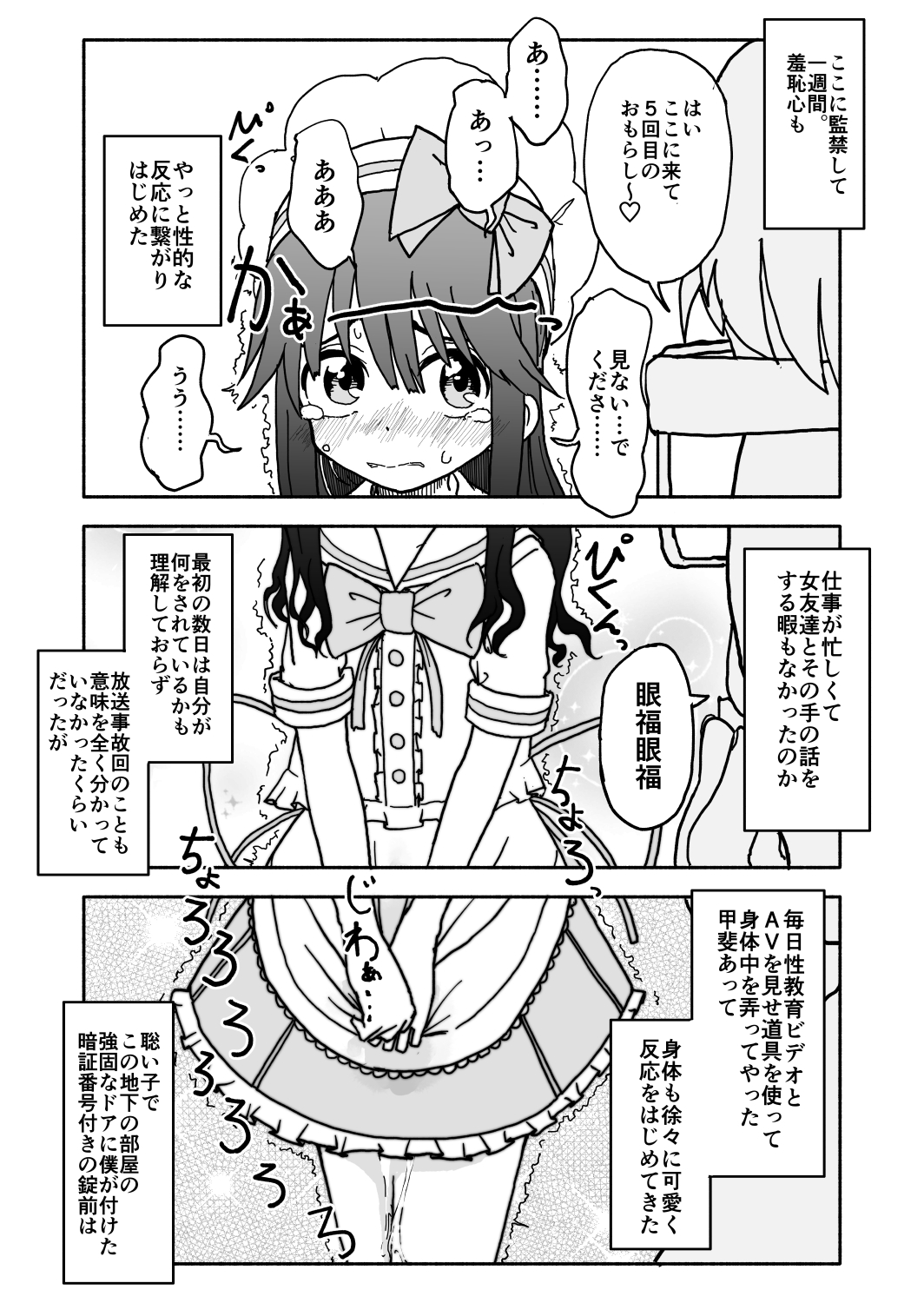 [太ったおばさん] お菓子作りアイドル☆ギミー！監禁調教漫画