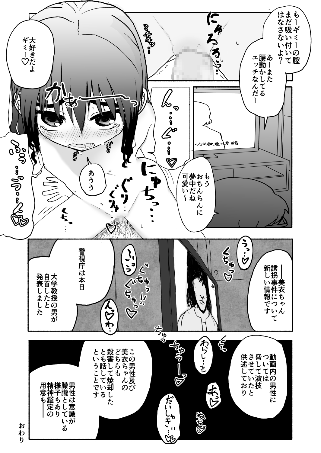 [太ったおばさん] お菓子作りアイドル☆ギミー！監禁調教漫画