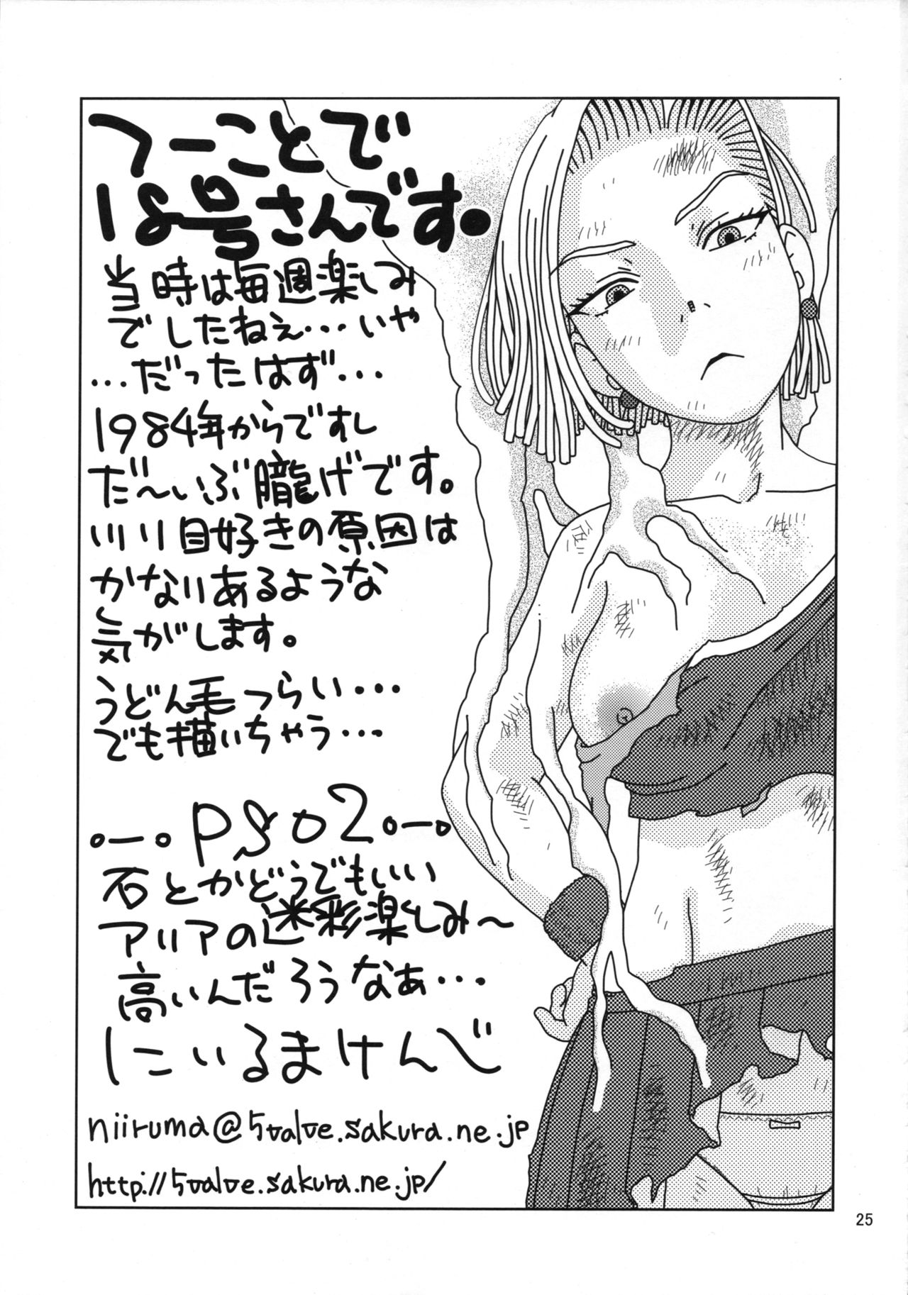 (C89) [スタジオ・ワラビー (にいるまけんじ)] 18号とオイルマッサージで性交 (ドラゴンボールZ)