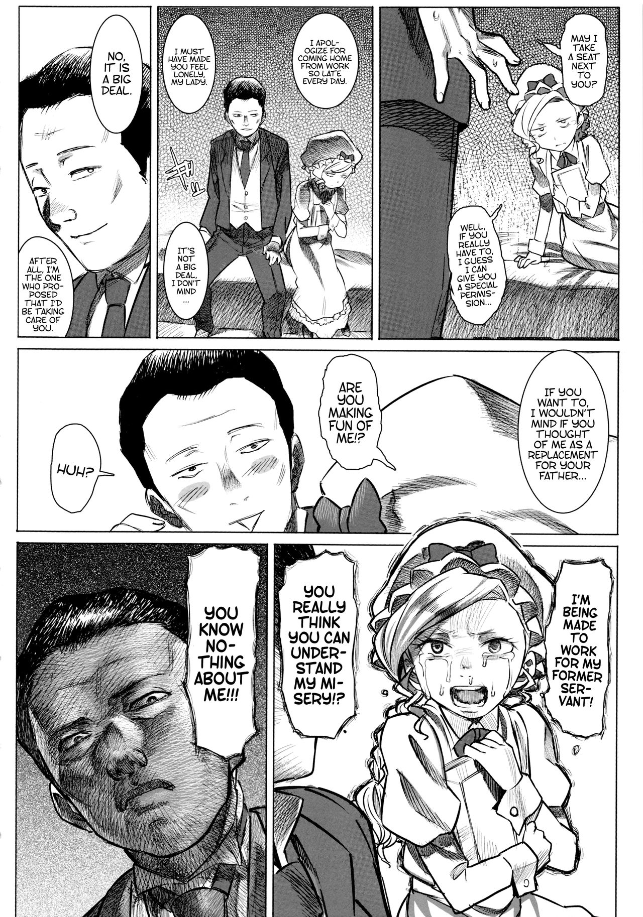 [GOLD KOMAN SEX (AT)] 女中令嬢アマレット [英訳]