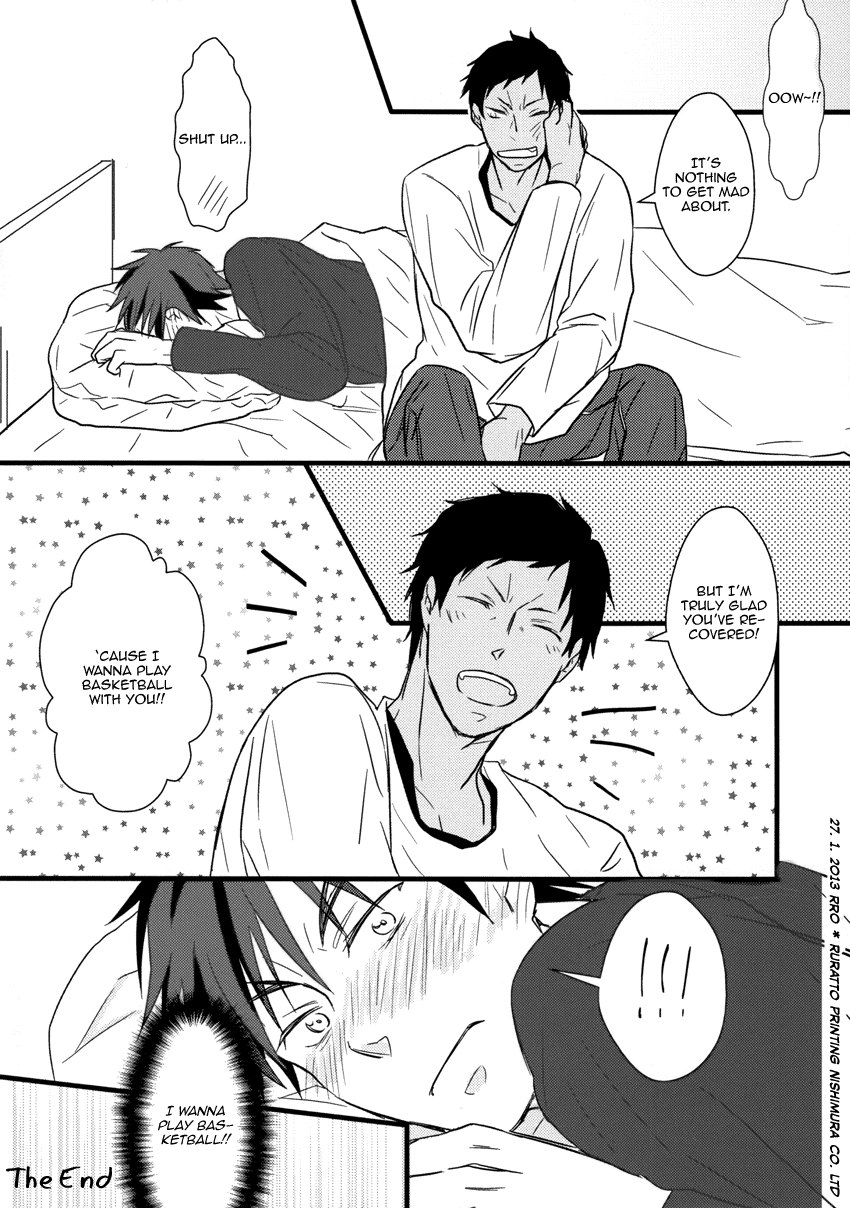 (CC東京131) [RRO (るらっと)] 38.9°C (黒子のバスケ) [英訳]