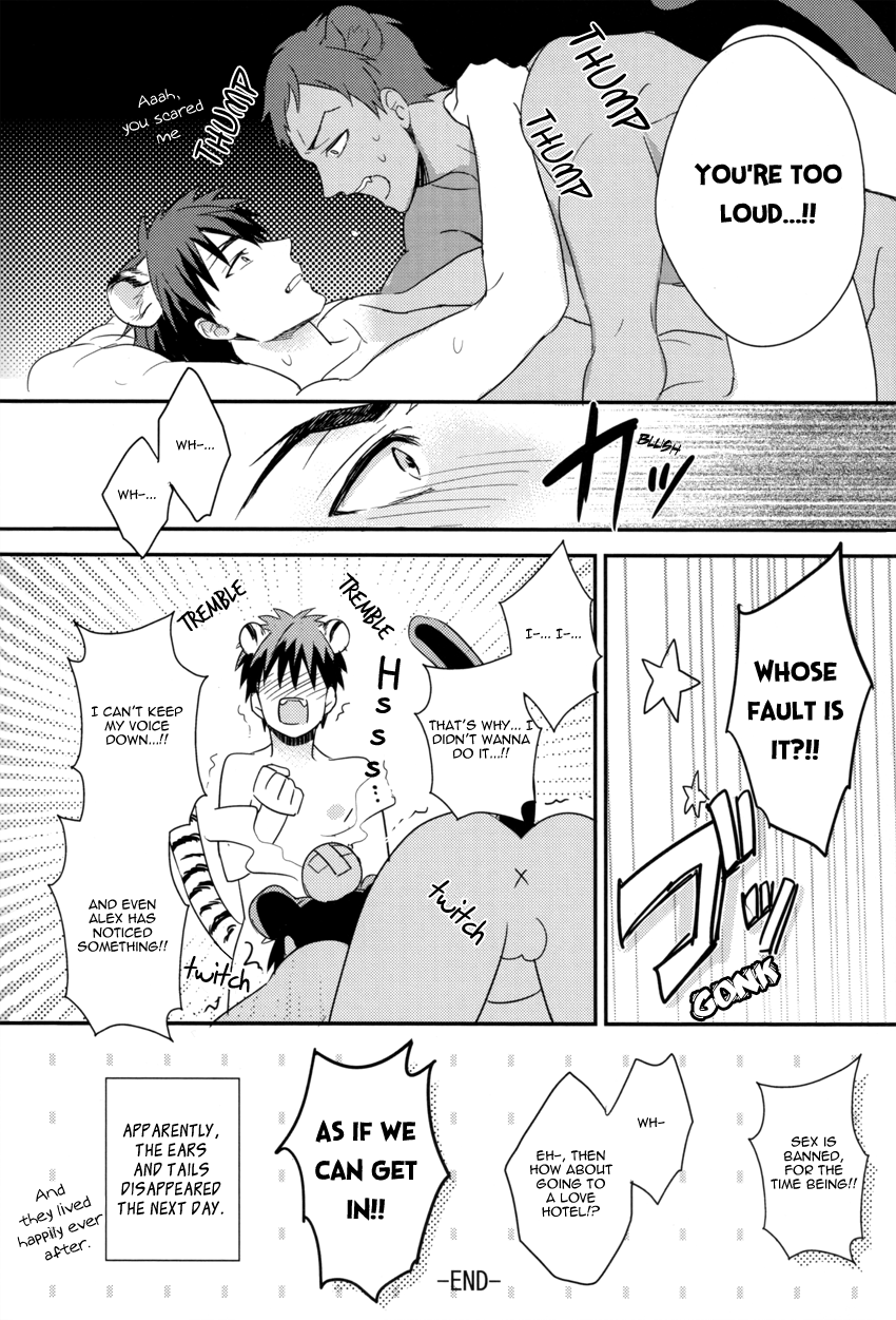 (SUPER22) [PureSlider (松雄)] HEY! ANIMAL BOYS!! (黒子のバスケ) [英訳]