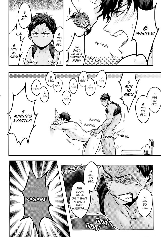 (HARUCC21) [Fuerzabruta (ZawarC)] 10分で十分だ (黒子のバスケ) [英訳]