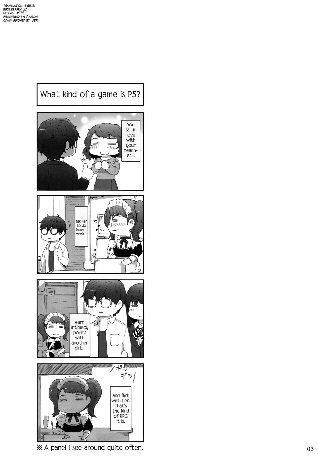 [MTSP (Jin)] 心の怪盗ノ女性事情 (ペルソナ5) [英訳] [2017年2月18日]