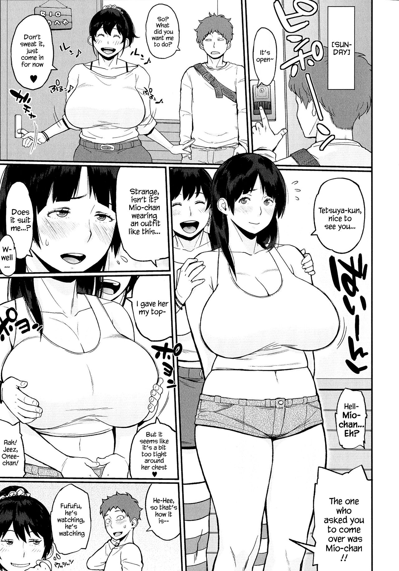 [室永叉焼] 姉妹こんぷれっくす 前編 (ぱいコミュ♡) [英訳]