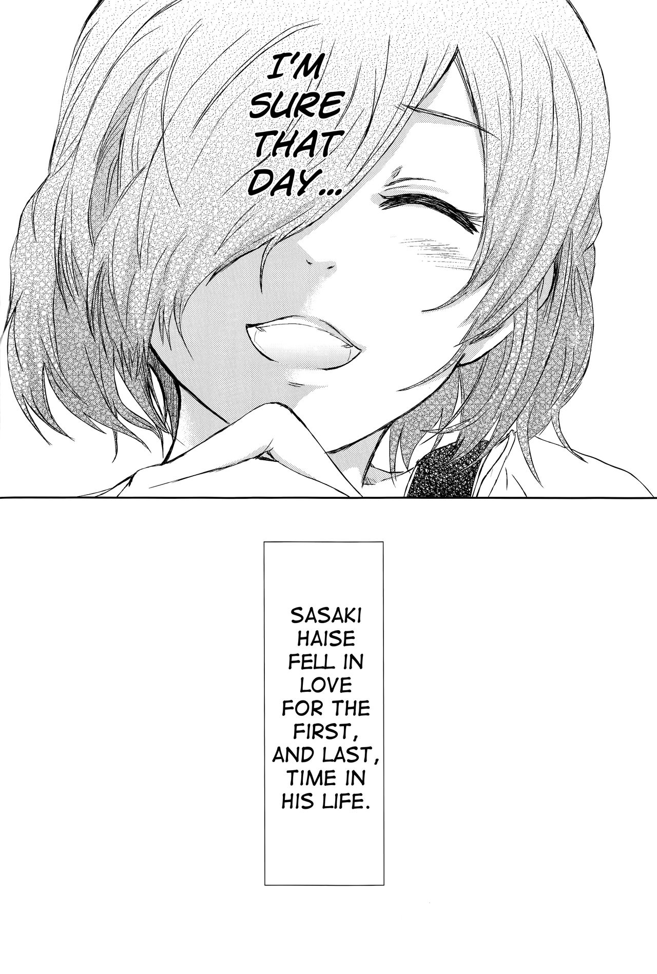 (C89) [ソムニウム (如月蒼)] Innocent Blue - Before Sunrise (東京喰種) [英訳]