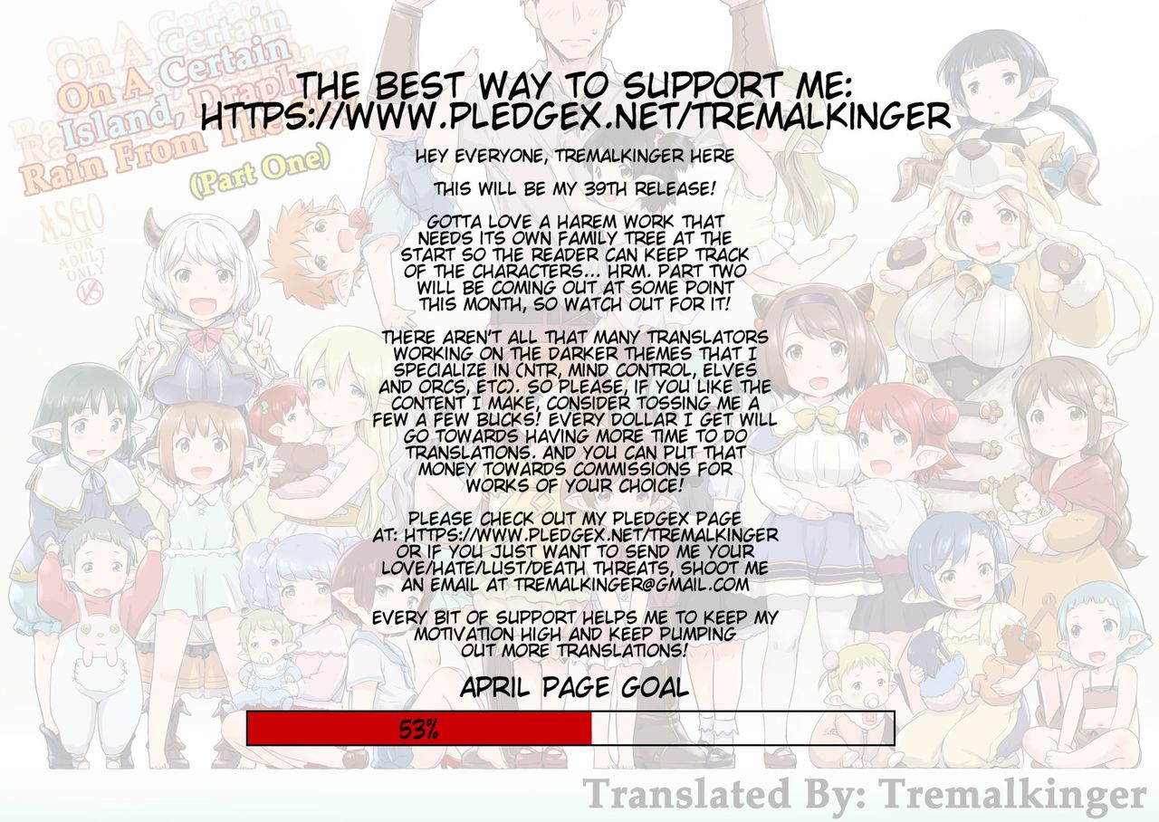 [ASGO (暫時)] 例の島にドラフが降ってきた。(前編) (グランブルーファンタジー) [英訳] [DL版]