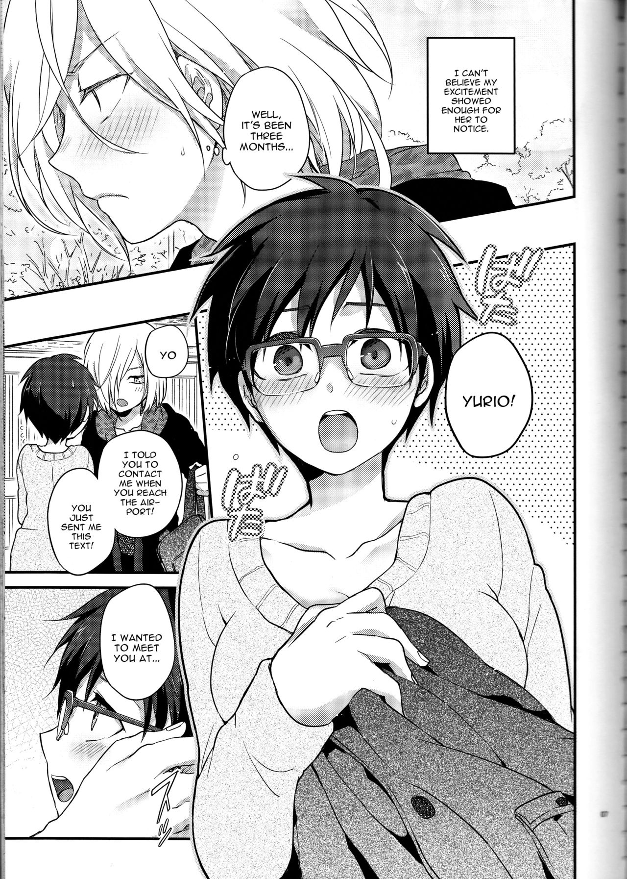 (銀盤のglory0.5) [一晩仔猫 (七夏ねむ)] 金猫ペイシェンス (ユーリ!!! on ICE) [英訳]