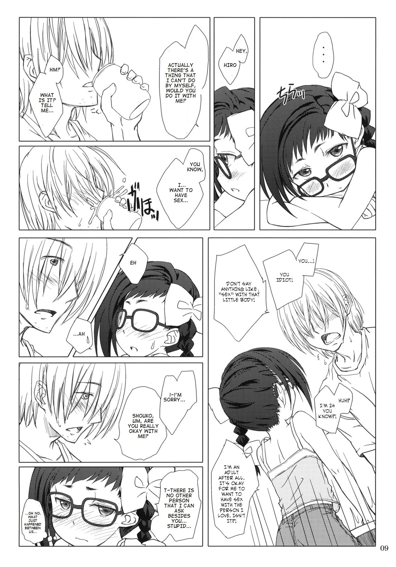 (C80) [超平板小娘電視台 (ほっけうるふ)] おとなの証拠。 (あさっての方向。) [英訳]