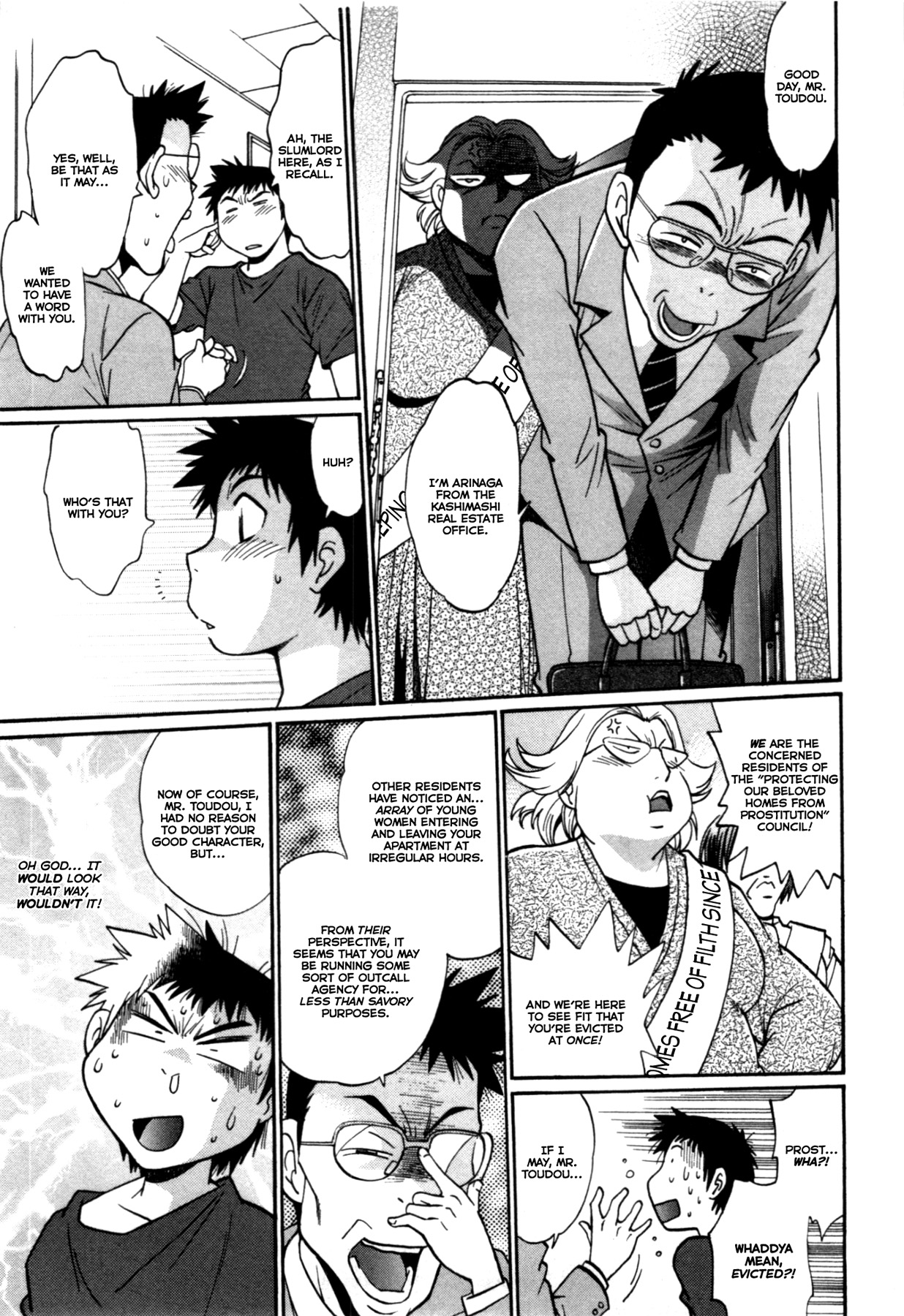 [真鍋譲治] 彼女で満室 3 第19-24話 [英訳]