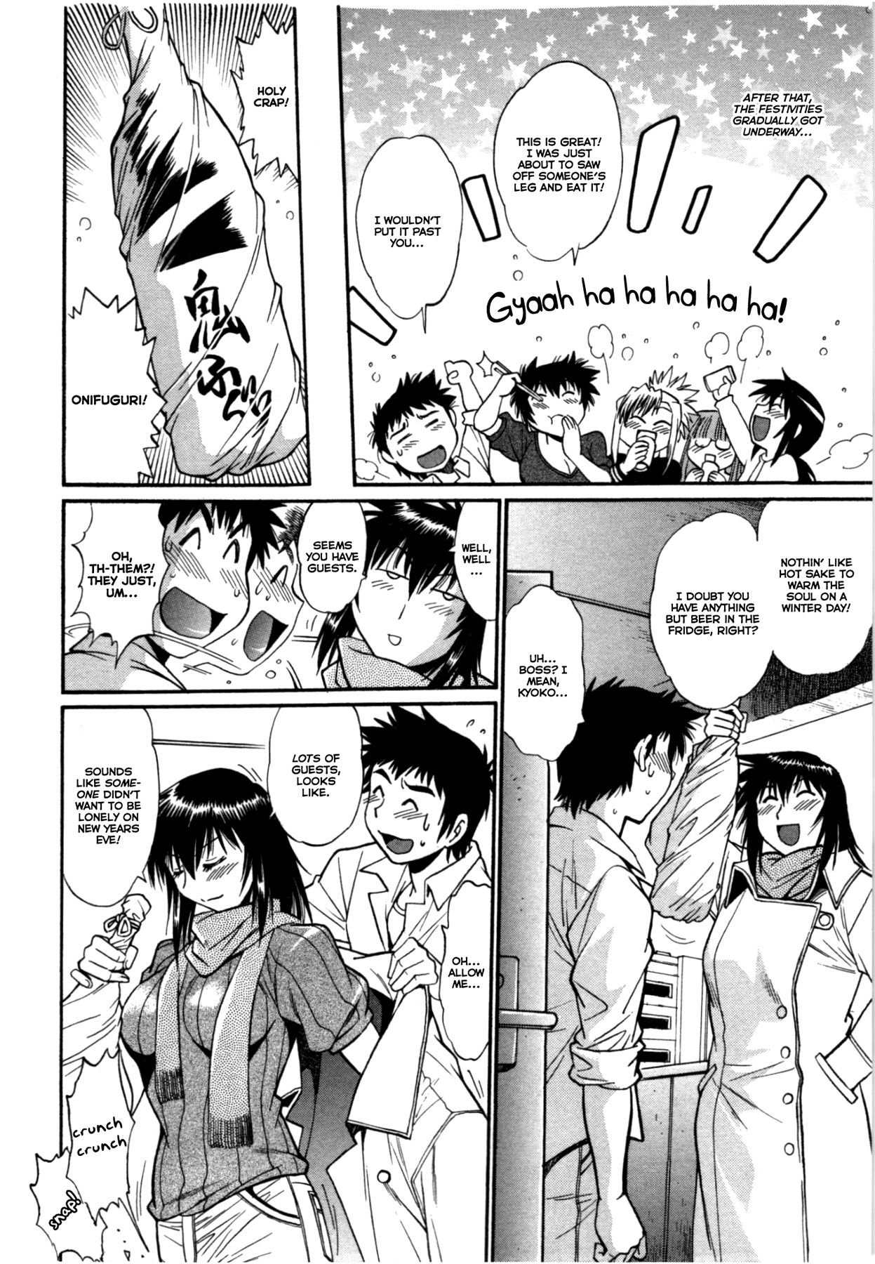 [真鍋譲治] 彼女で満室 3 第19-24話 [英訳]