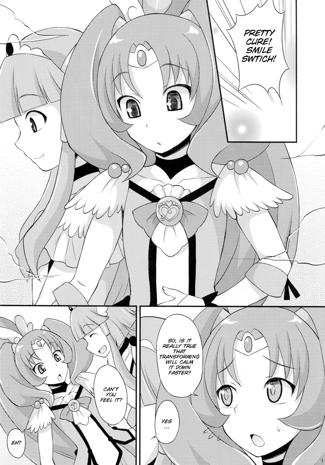 (C82) [脱力研究会 (神林タカキ)] ふたまびゅっ (スマイルプリキュア!) [英訳]