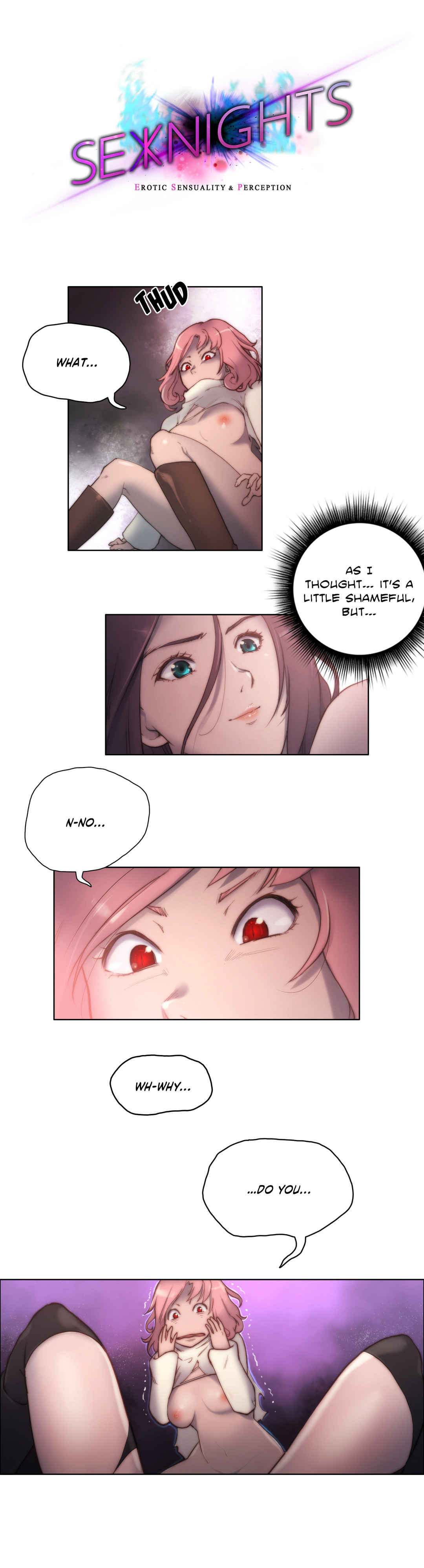 [BYMAN]セックスナイト-エロティックな官能性と知覚Ch.1-14（英語）（継続中）