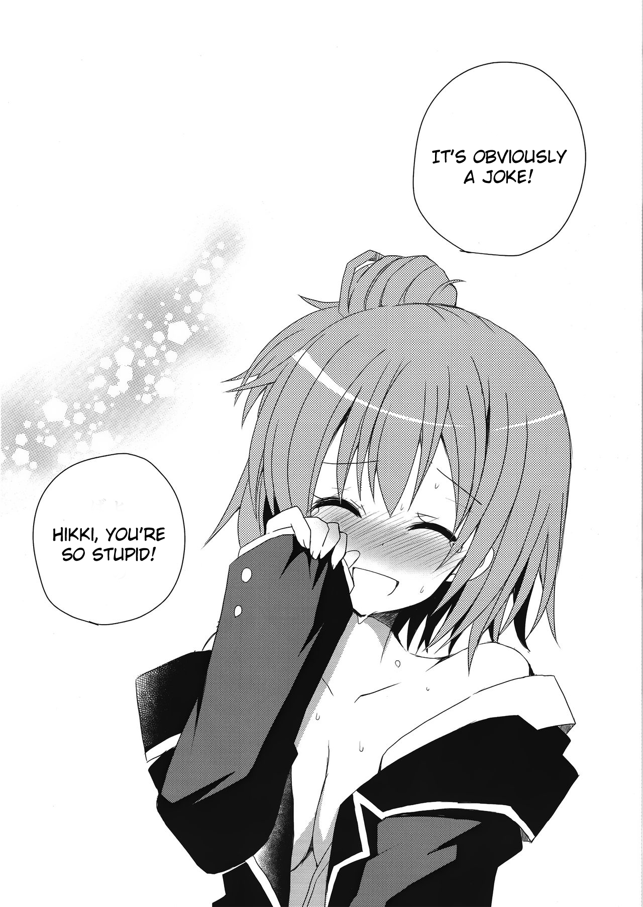 (サンクリ60) [moriQ (森あいり)] 最低!キモい!…でも、好き (やはり俺の青春ラブコメはまちがっている。) [英訳]