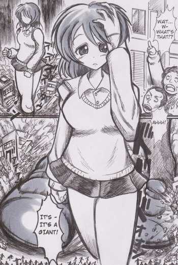 [バンカーK] 放課後きょだいむすめ倶楽部 [英訳]