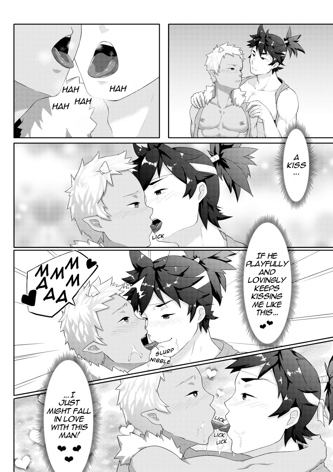 [PULIN鍋 (kakenari)] 雄伽噺♂ももたろう♂ [英訳]