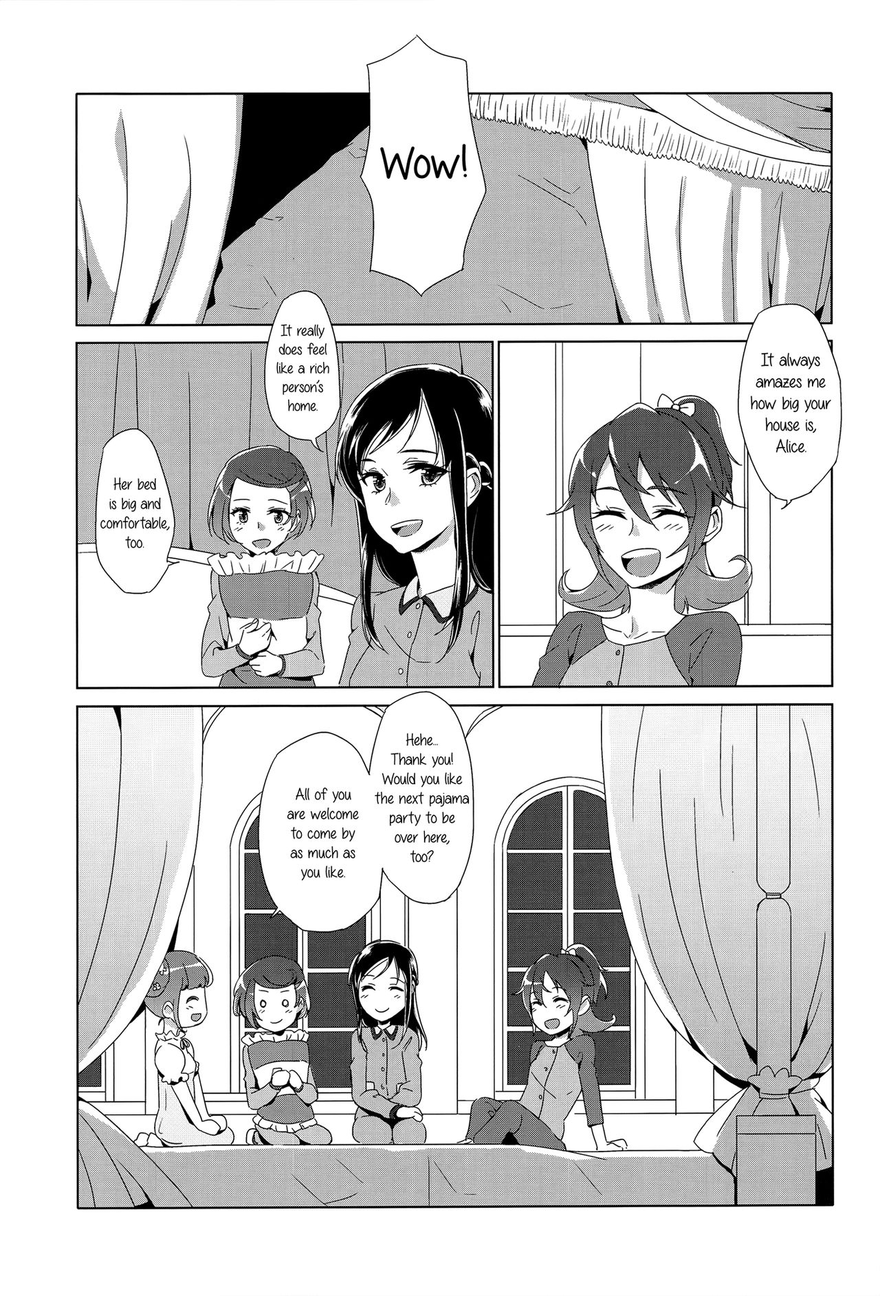 (レインボーフレーバー15) [ワールドオブピュア (ネゴム)] HUSH,BE QUIET! (ドキドキ！プリキュア) [英訳]