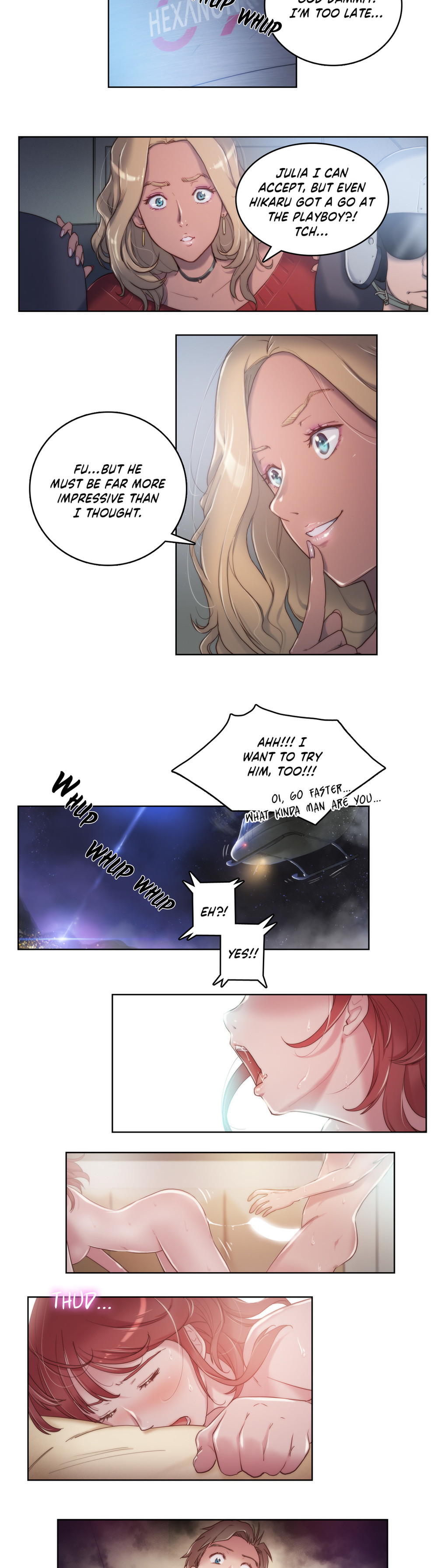 [BYMAN]セックスナイト-エロティックな官能性と知覚Ch.1-13（英語）（継続中）