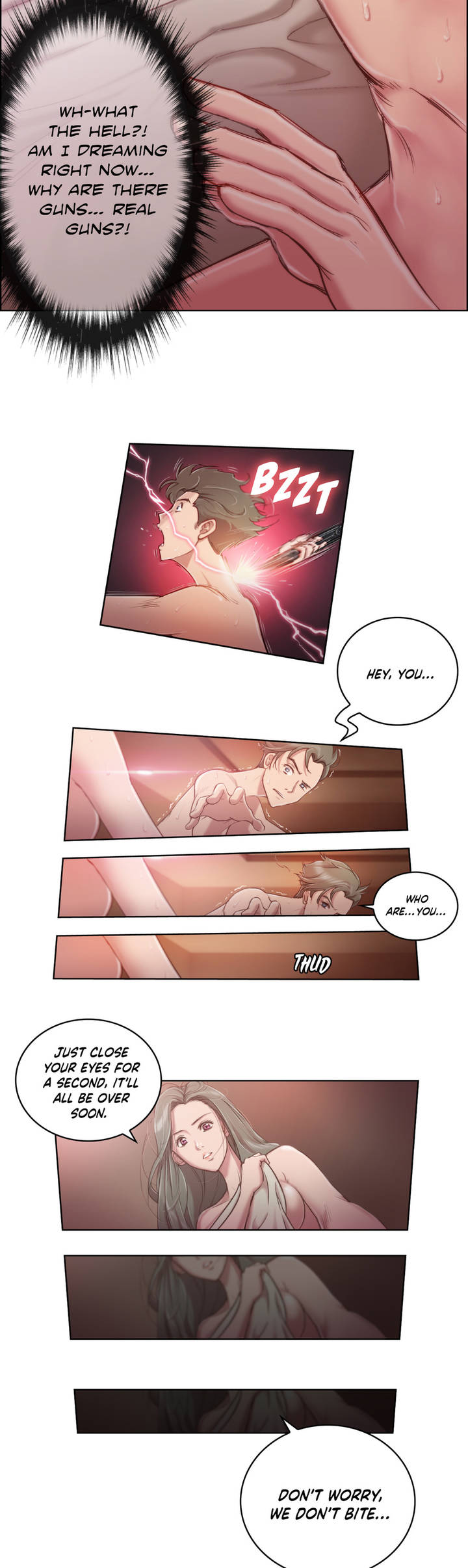 [BYMAN]セックスナイト-エロティックな官能性と知覚Ch.1-13（英語）（継続中）