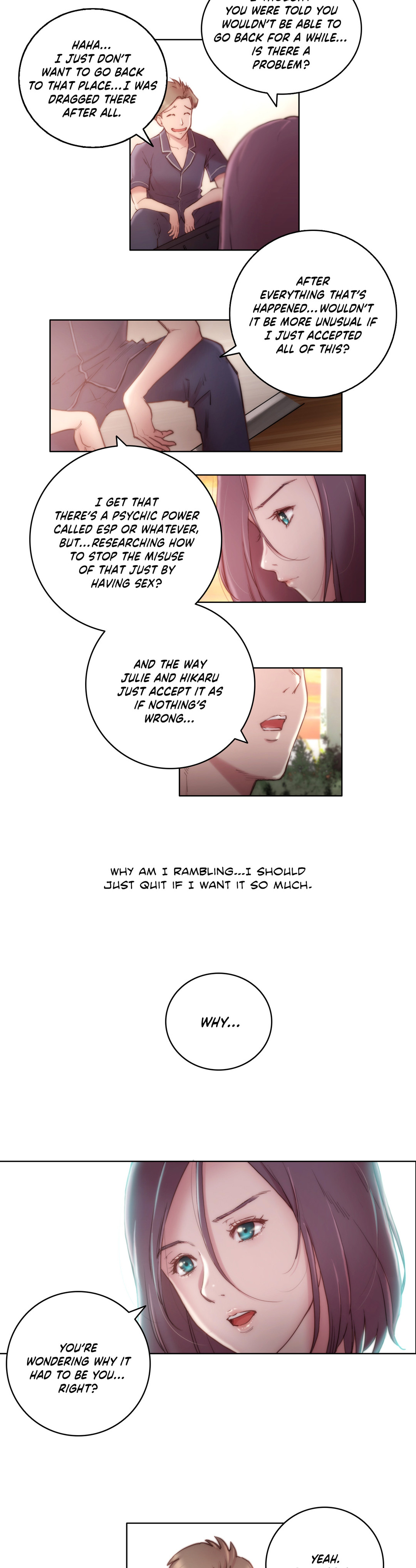 [BYMAN]セックスナイト-エロティックな官能性と知覚Ch.1-13（英語）（継続中）