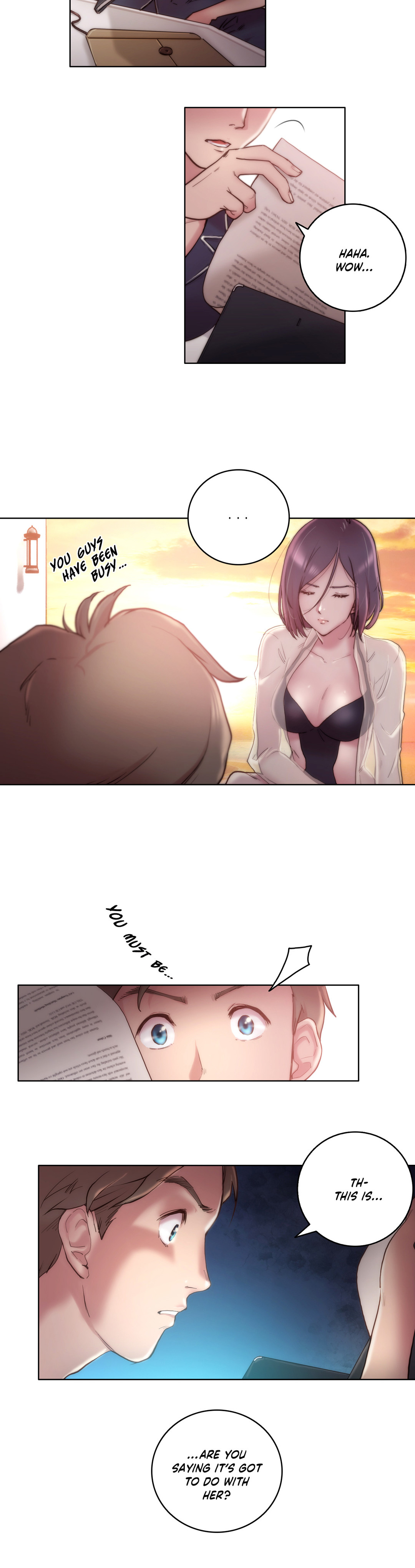 [BYMAN]セックスナイト-エロティックな官能性と知覚Ch.1-13（英語）（継続中）