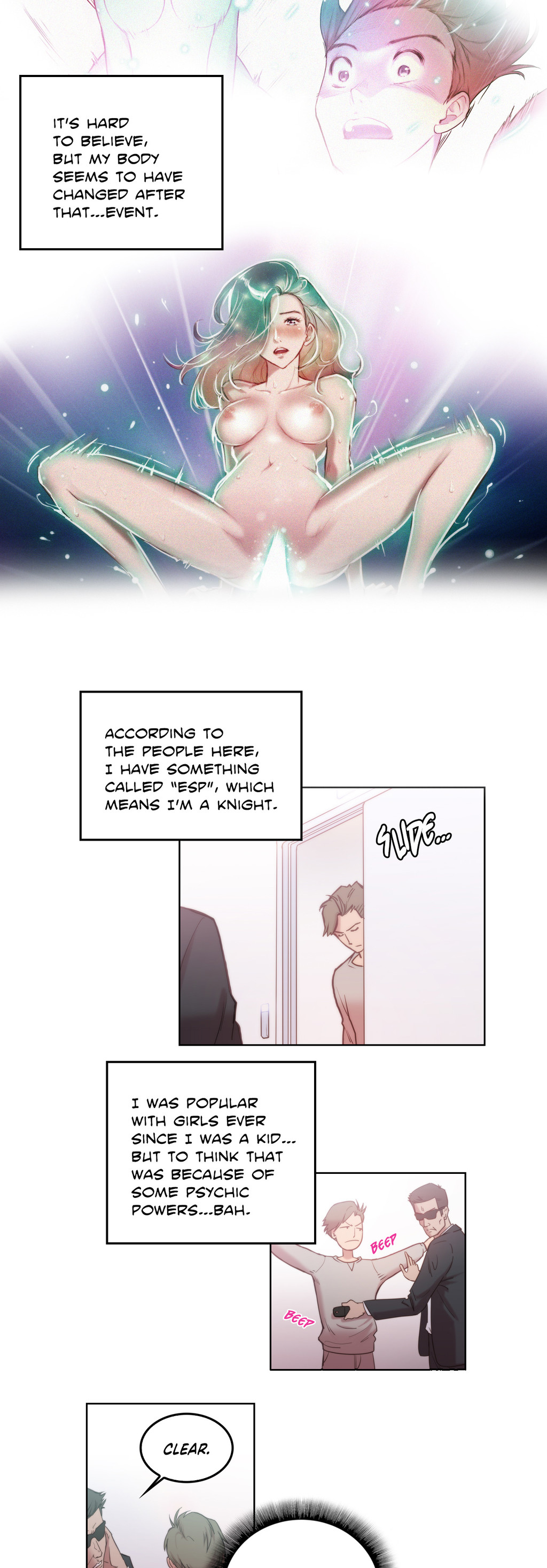 [BYMAN]セックスナイト-エロティックな官能性と知覚Ch.1-13（英語）（継続中）