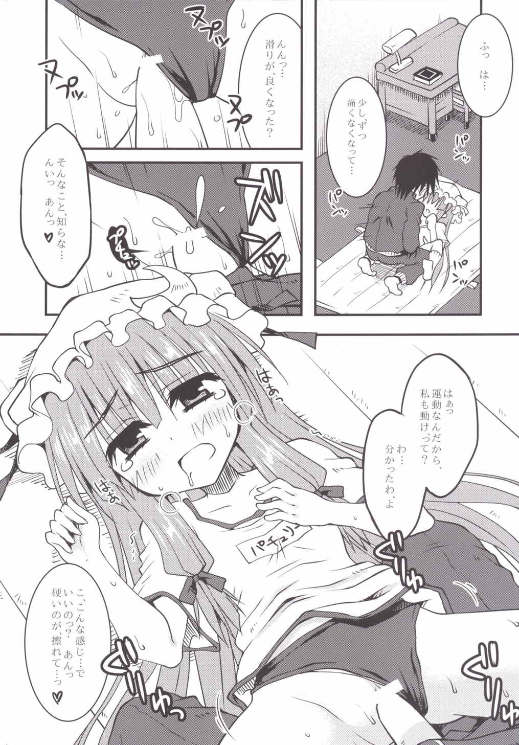 (例大祭12) [Crea-Holic (トシヒロ)] パチュと保健体育がんばるほん (東方Project)