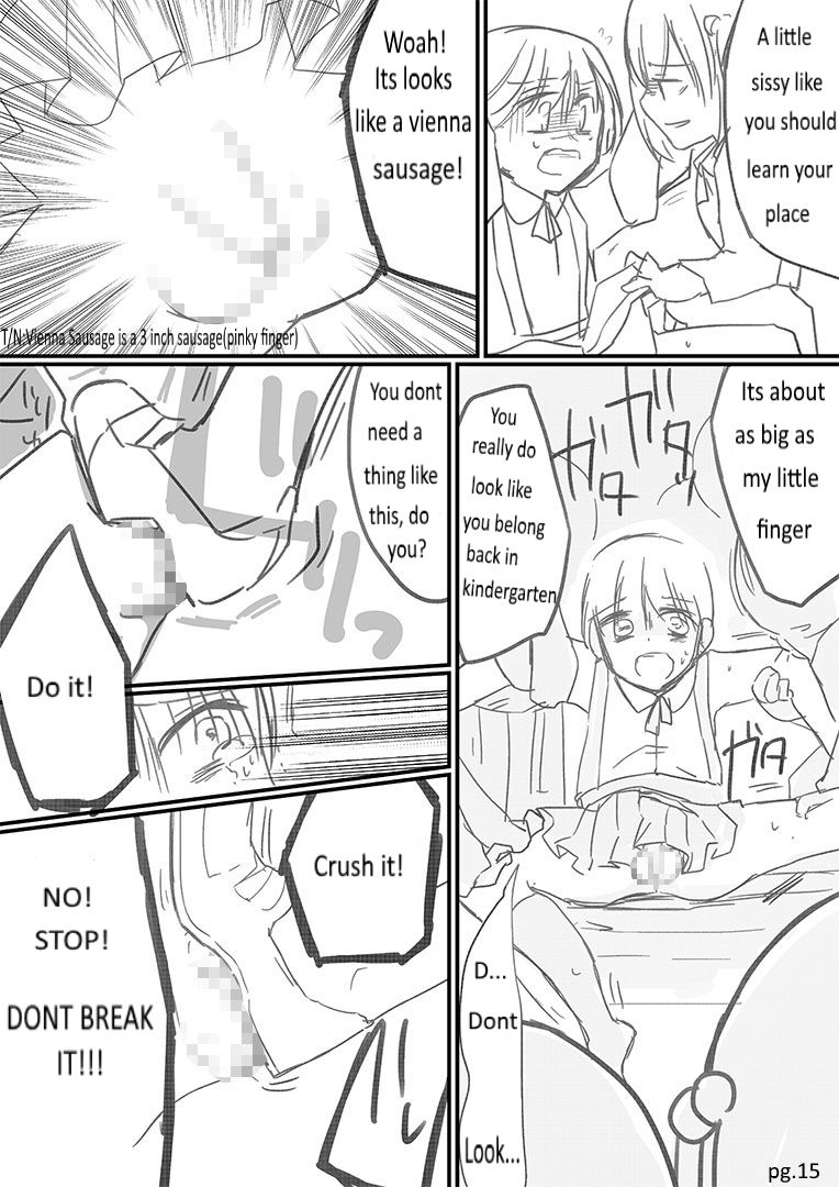 [恥辱庵] 包茎男子落第再教育法 [英訳]